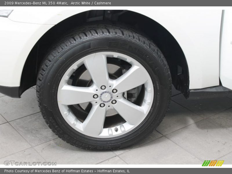 Arctic White / Cashmere 2009 Mercedes-Benz ML 350 4Matic