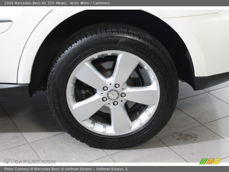 Arctic White / Cashmere 2009 Mercedes-Benz ML 350 4Matic