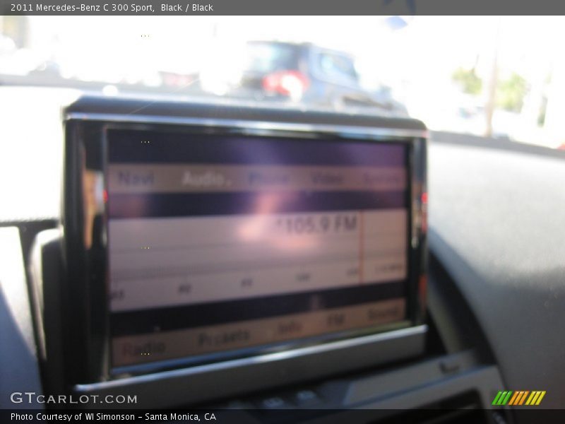 Black / Black 2011 Mercedes-Benz C 300 Sport