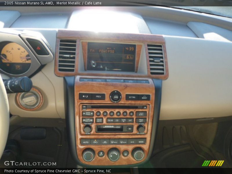 Merlot Metallic / Cafe Latte 2005 Nissan Murano SL AWD