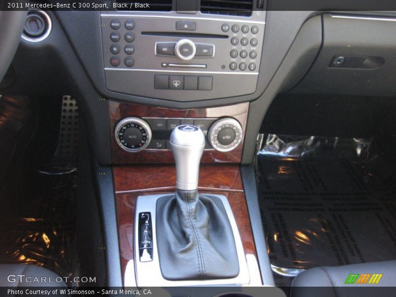 Black / Black 2011 Mercedes-Benz C 300 Sport