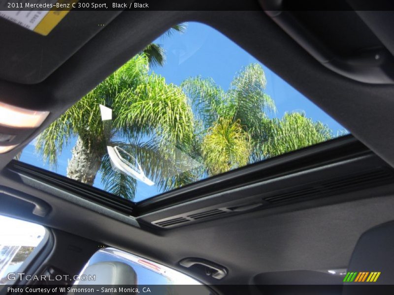 Black / Black 2011 Mercedes-Benz C 300 Sport