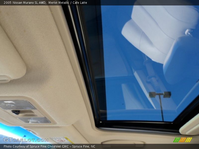 Merlot Metallic / Cafe Latte 2005 Nissan Murano SL AWD