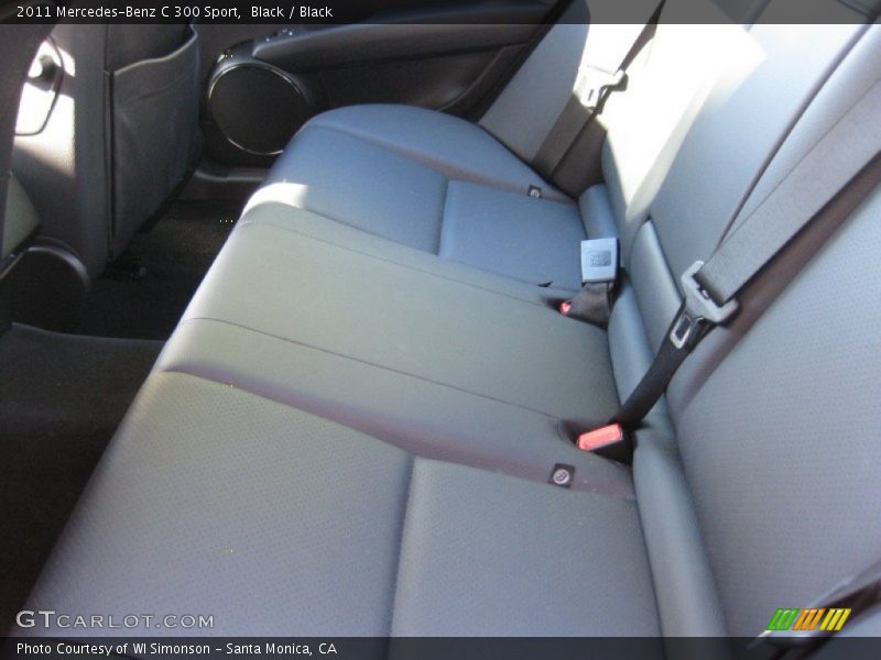 Black / Black 2011 Mercedes-Benz C 300 Sport