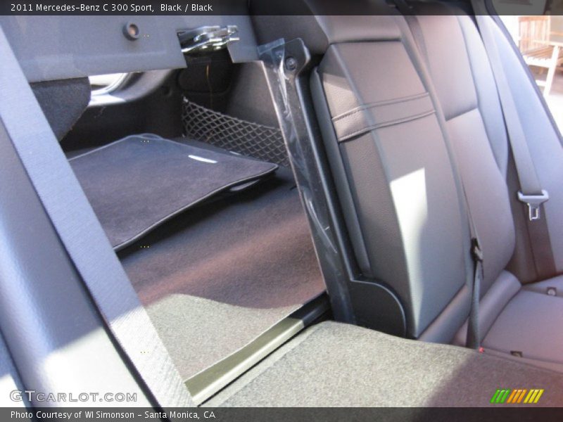 Black / Black 2011 Mercedes-Benz C 300 Sport