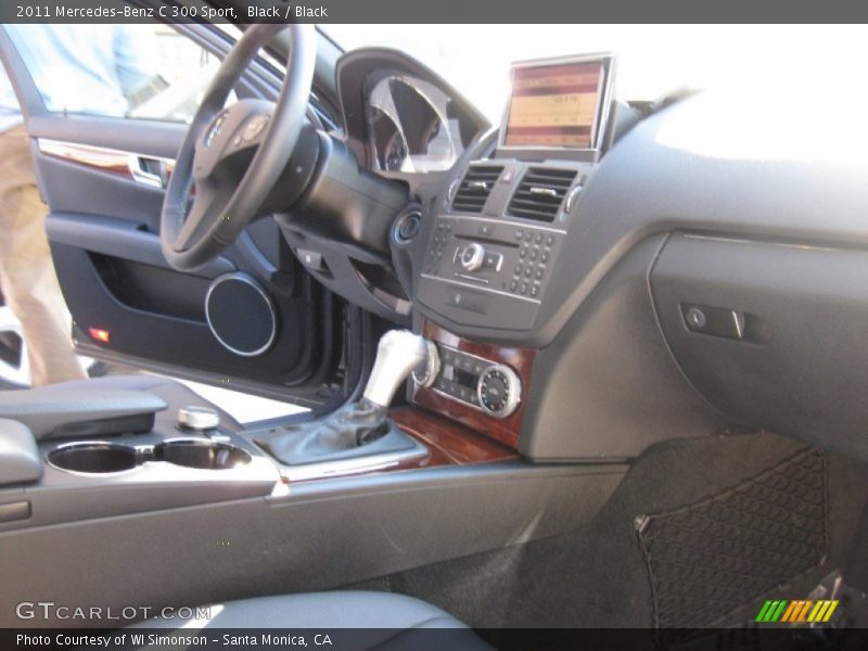 Black / Black 2011 Mercedes-Benz C 300 Sport