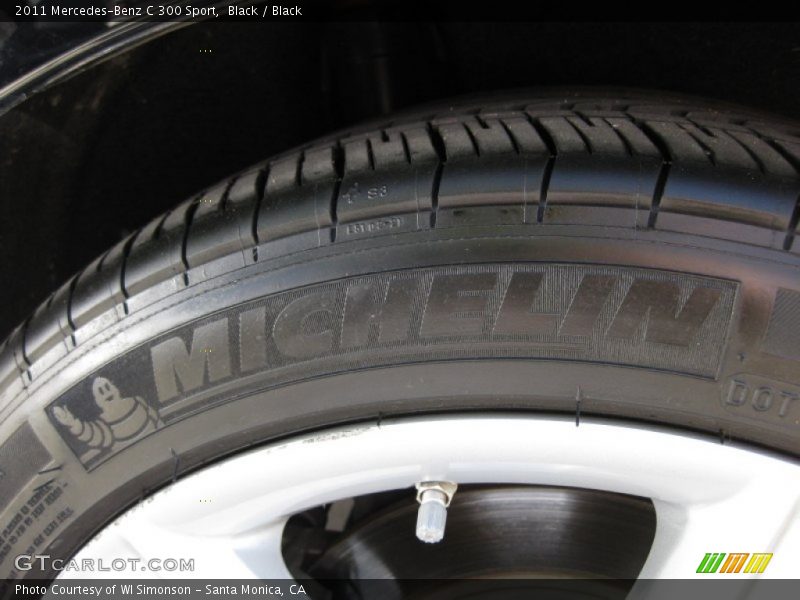 Black / Black 2011 Mercedes-Benz C 300 Sport