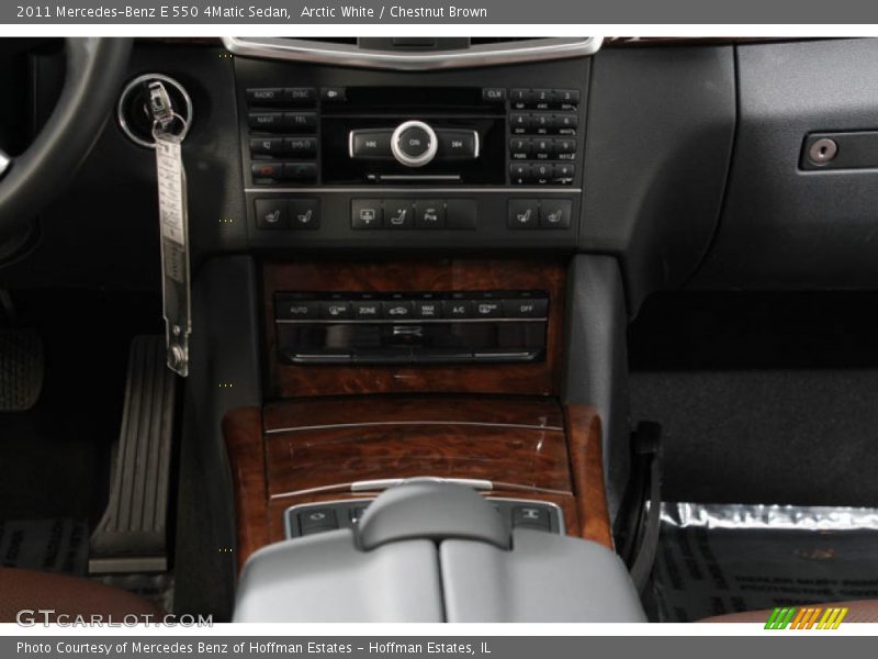 Arctic White / Chestnut Brown 2011 Mercedes-Benz E 550 4Matic Sedan