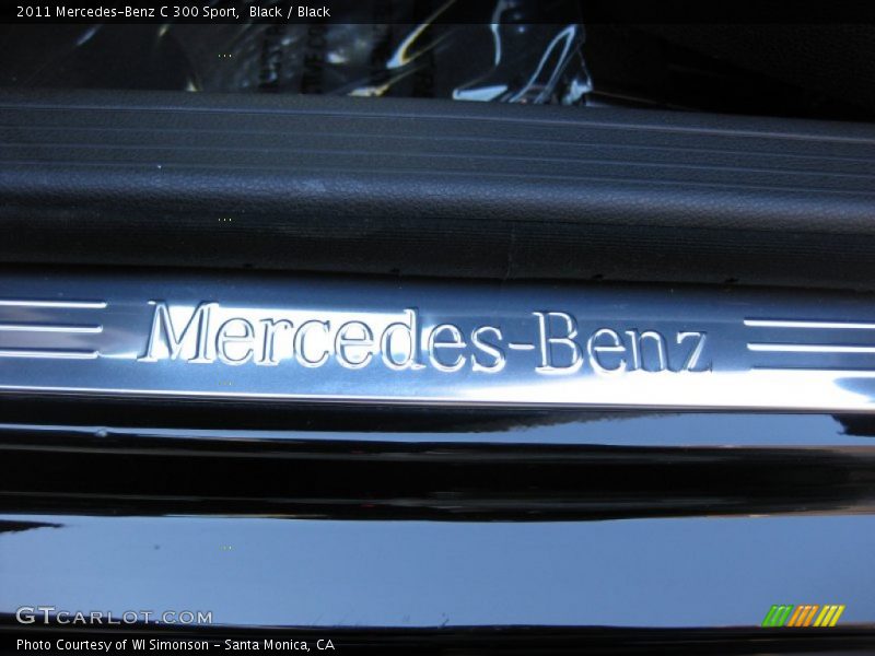 Black / Black 2011 Mercedes-Benz C 300 Sport