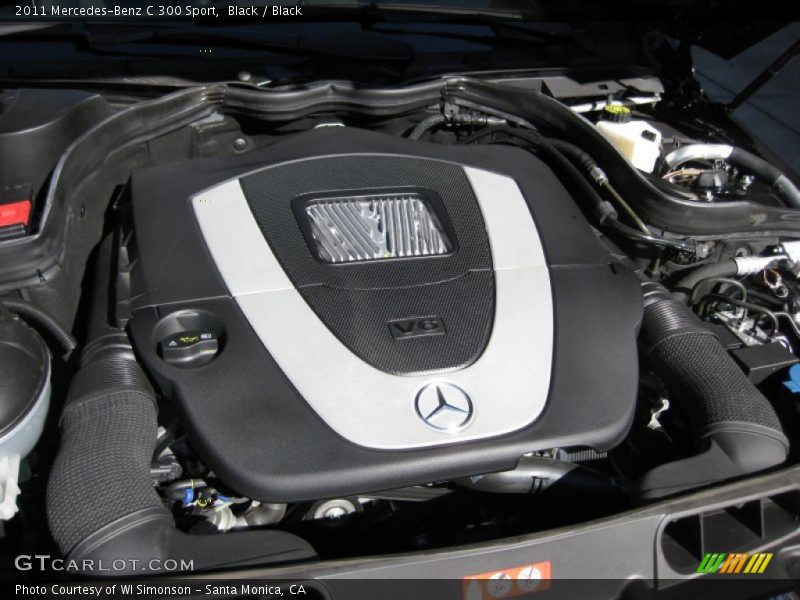 Black / Black 2011 Mercedes-Benz C 300 Sport