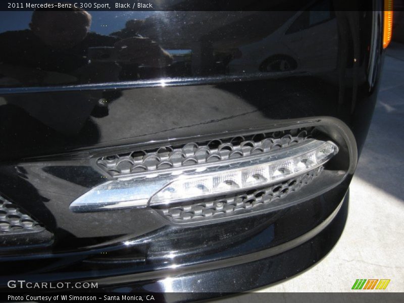 Black / Black 2011 Mercedes-Benz C 300 Sport