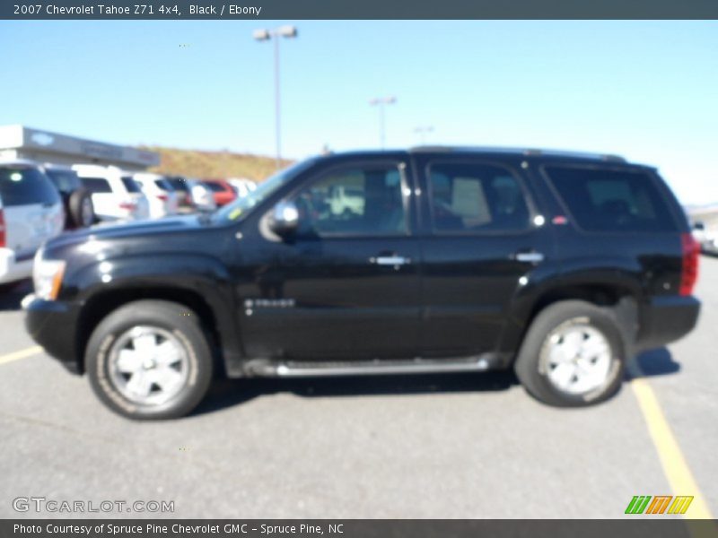 Black / Ebony 2007 Chevrolet Tahoe Z71 4x4