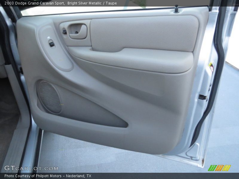 Bright Silver Metallic / Taupe 2003 Dodge Grand Caravan Sport