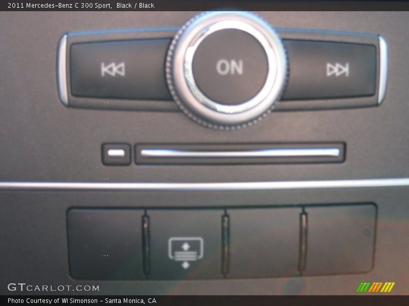 Black / Black 2011 Mercedes-Benz C 300 Sport
