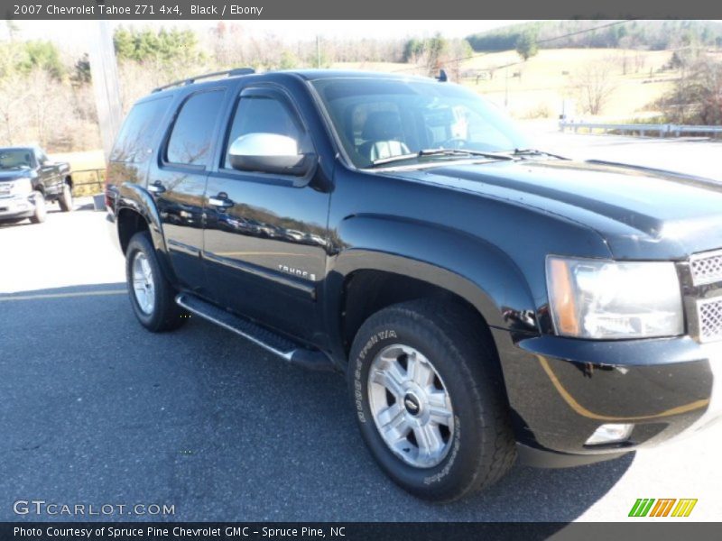 Black / Ebony 2007 Chevrolet Tahoe Z71 4x4