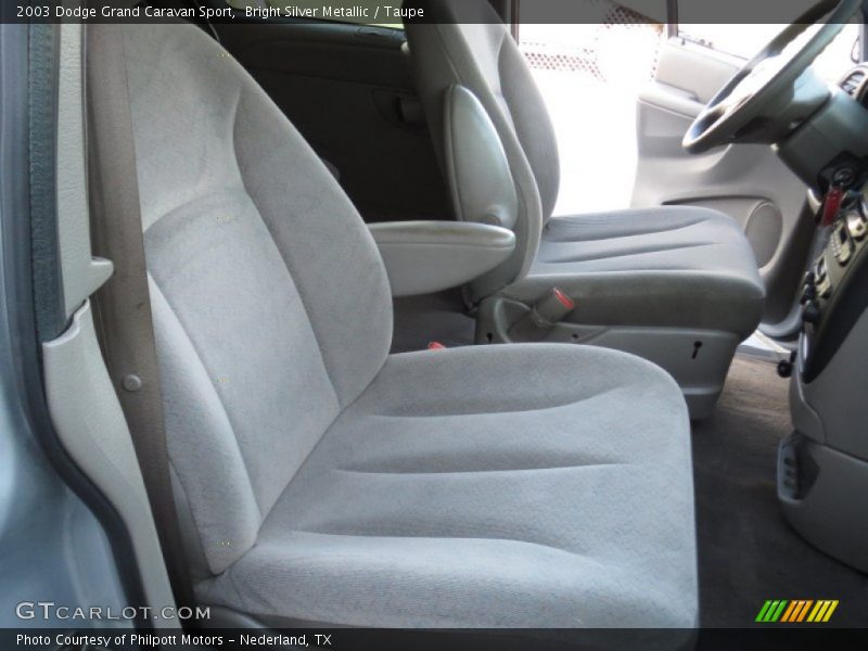 Bright Silver Metallic / Taupe 2003 Dodge Grand Caravan Sport