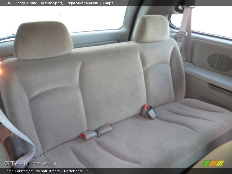 Bright Silver Metallic / Taupe 2003 Dodge Grand Caravan Sport