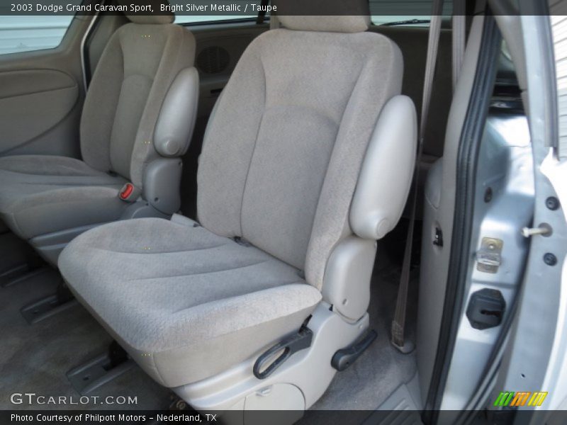 Bright Silver Metallic / Taupe 2003 Dodge Grand Caravan Sport