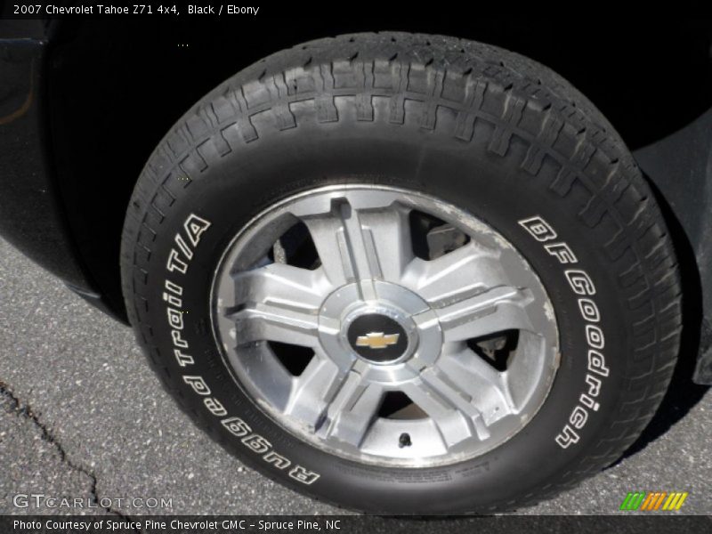 Black / Ebony 2007 Chevrolet Tahoe Z71 4x4