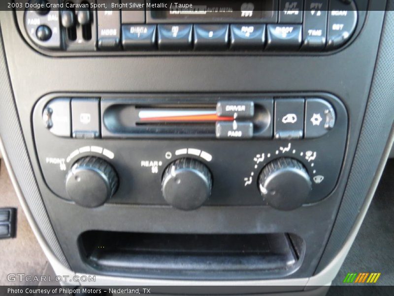 Bright Silver Metallic / Taupe 2003 Dodge Grand Caravan Sport