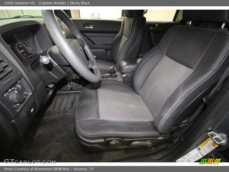Graphite Metallic / Ebony Black 2008 Hummer H3