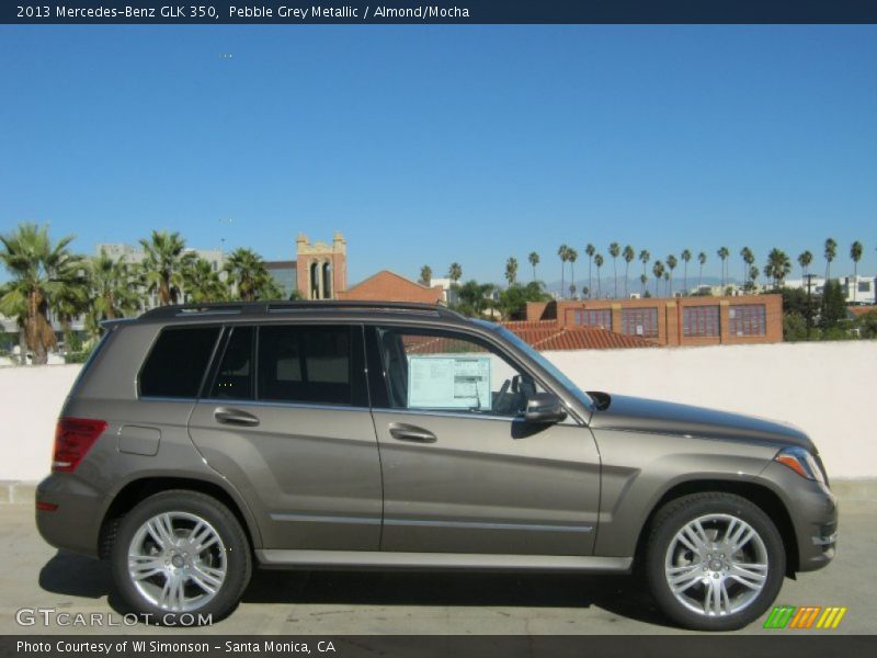 Pebble Grey Metallic / Almond/Mocha 2013 Mercedes-Benz GLK 350