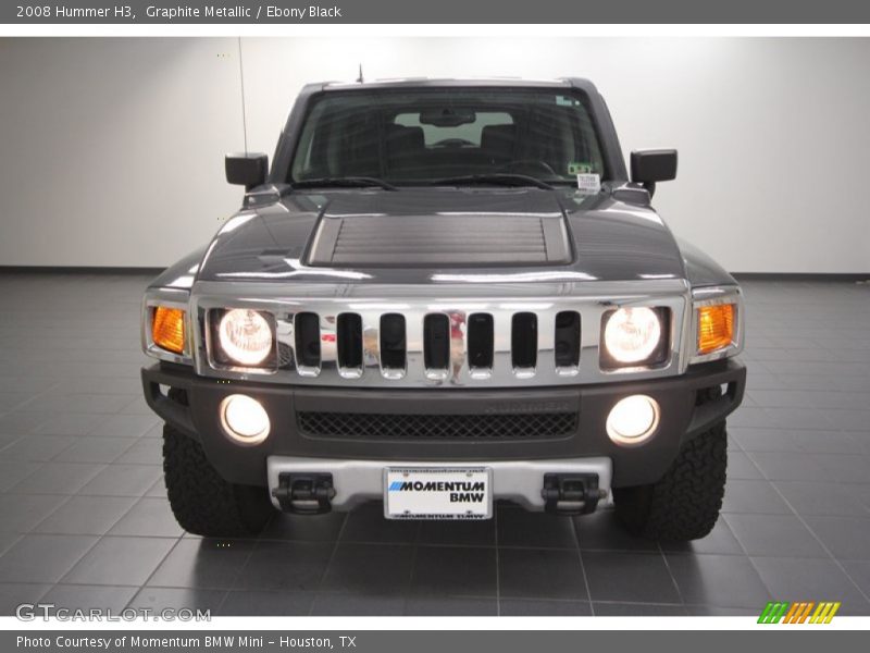 Graphite Metallic / Ebony Black 2008 Hummer H3