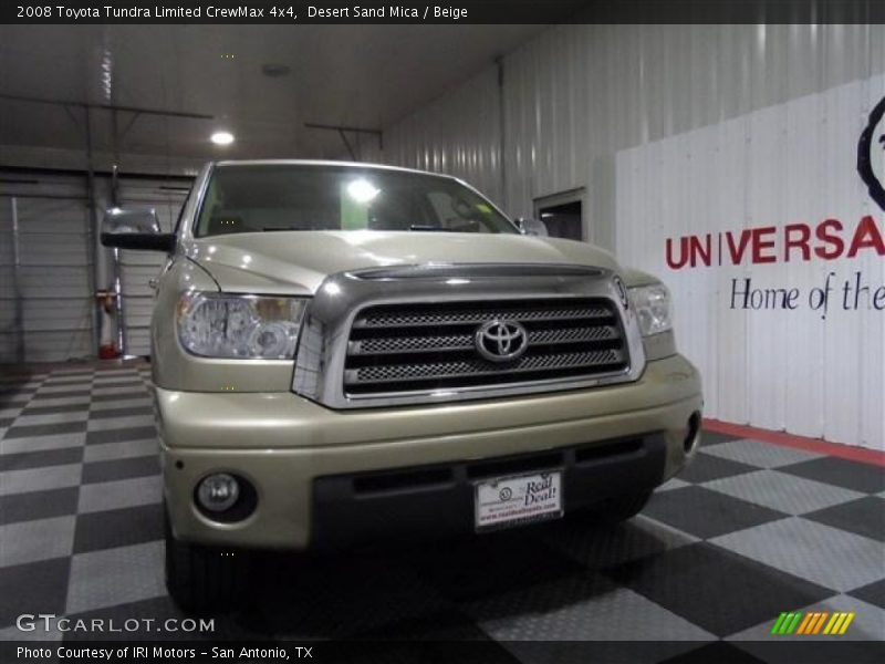 Desert Sand Mica / Beige 2008 Toyota Tundra Limited CrewMax 4x4