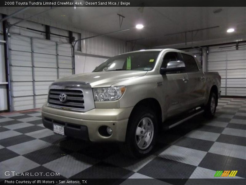 Desert Sand Mica / Beige 2008 Toyota Tundra Limited CrewMax 4x4