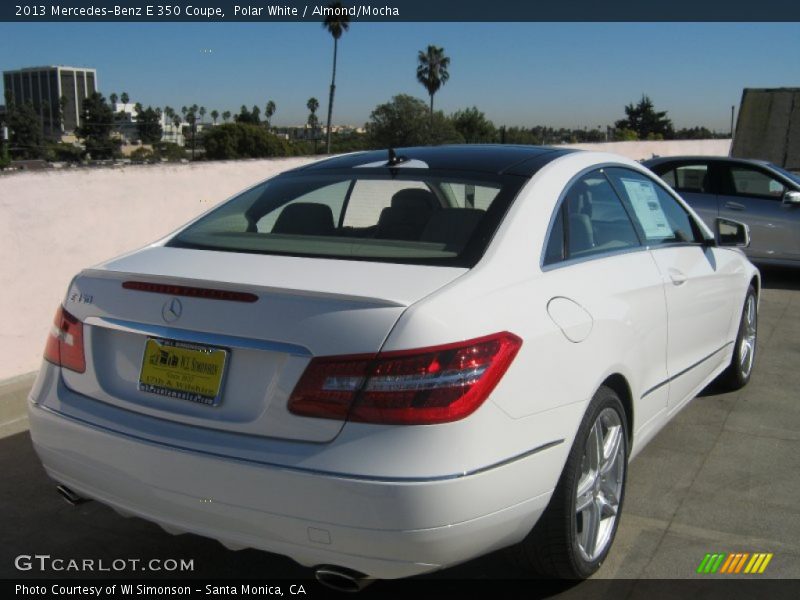 Polar White / Almond/Mocha 2013 Mercedes-Benz E 350 Coupe