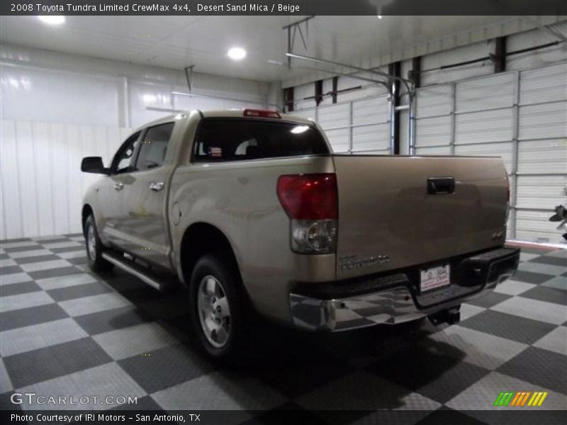 Desert Sand Mica / Beige 2008 Toyota Tundra Limited CrewMax 4x4
