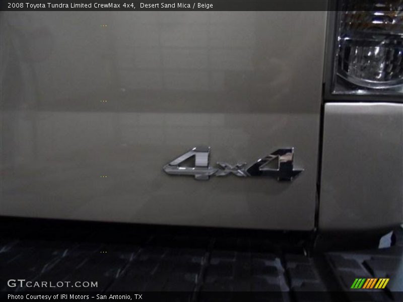 Desert Sand Mica / Beige 2008 Toyota Tundra Limited CrewMax 4x4