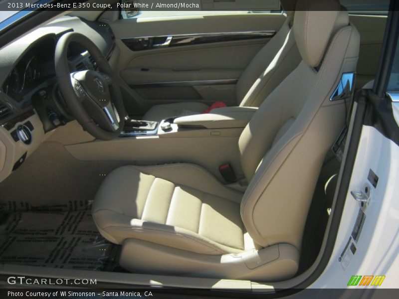 Polar White / Almond/Mocha 2013 Mercedes-Benz E 350 Coupe