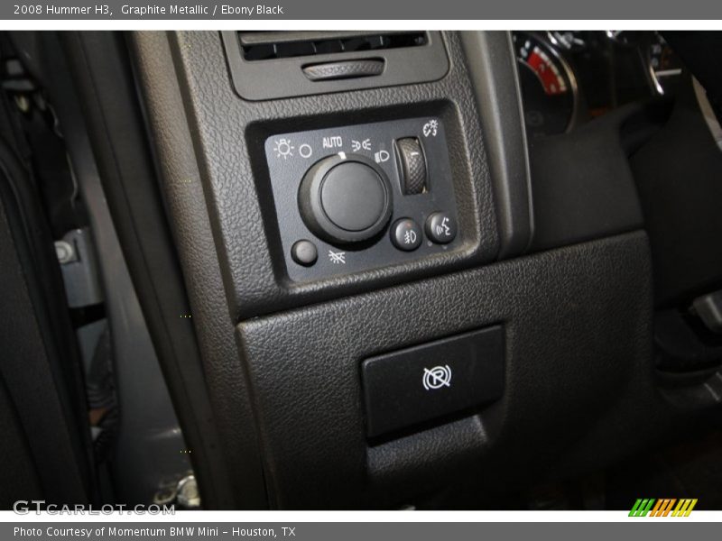 Graphite Metallic / Ebony Black 2008 Hummer H3