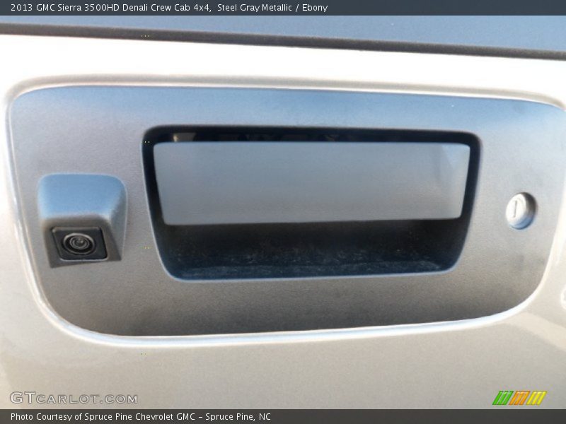 Steel Gray Metallic / Ebony 2013 GMC Sierra 3500HD Denali Crew Cab 4x4