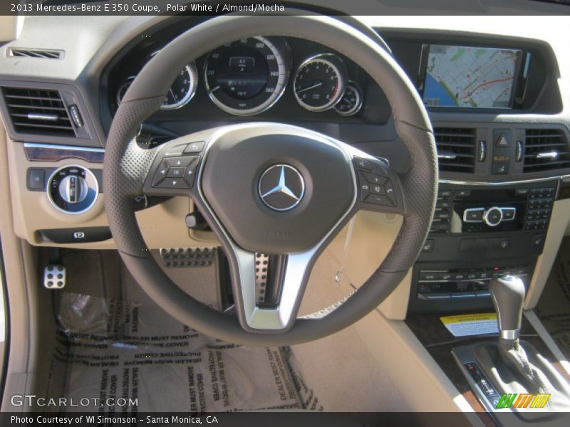 Polar White / Almond/Mocha 2013 Mercedes-Benz E 350 Coupe