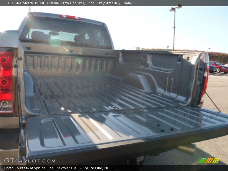 Steel Gray Metallic / Ebony 2013 GMC Sierra 3500HD Denali Crew Cab 4x4