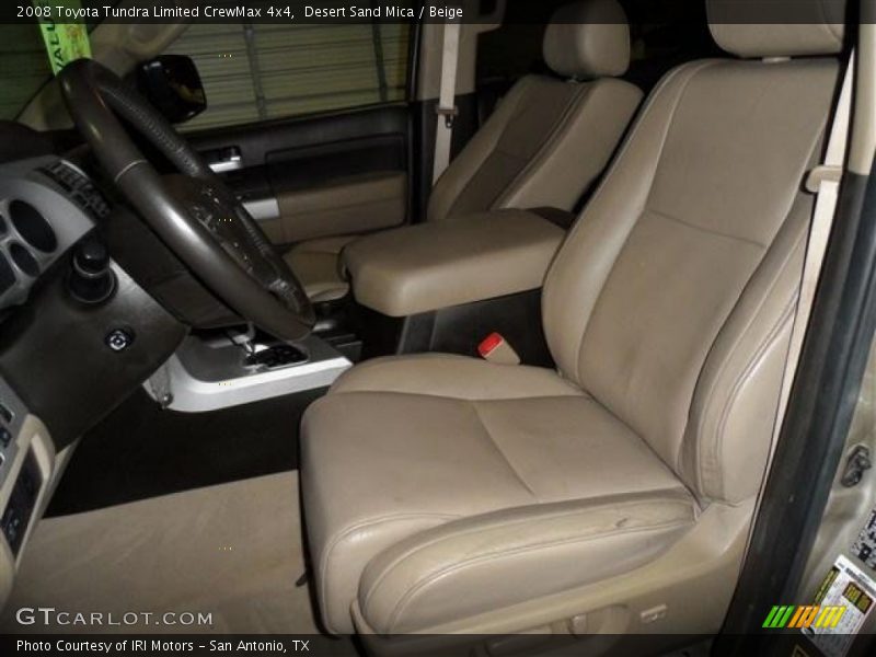 Desert Sand Mica / Beige 2008 Toyota Tundra Limited CrewMax 4x4