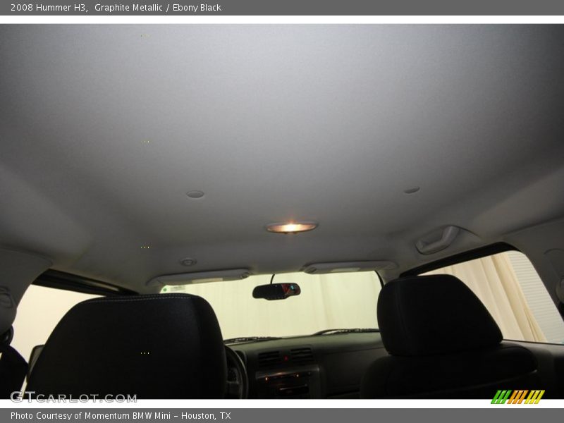 Graphite Metallic / Ebony Black 2008 Hummer H3