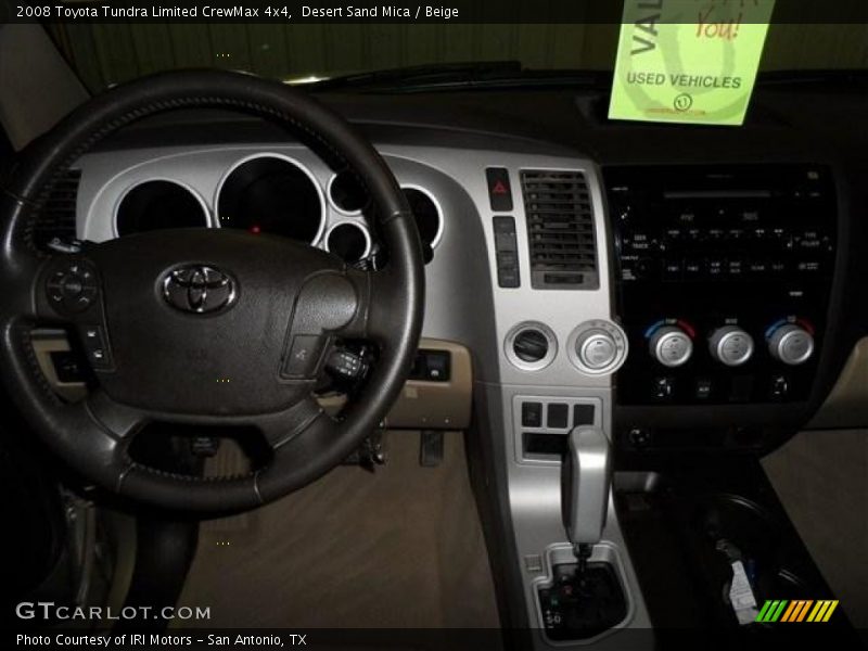 Desert Sand Mica / Beige 2008 Toyota Tundra Limited CrewMax 4x4
