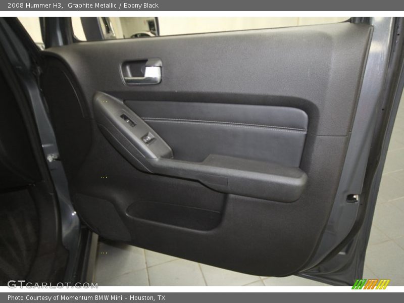 Graphite Metallic / Ebony Black 2008 Hummer H3