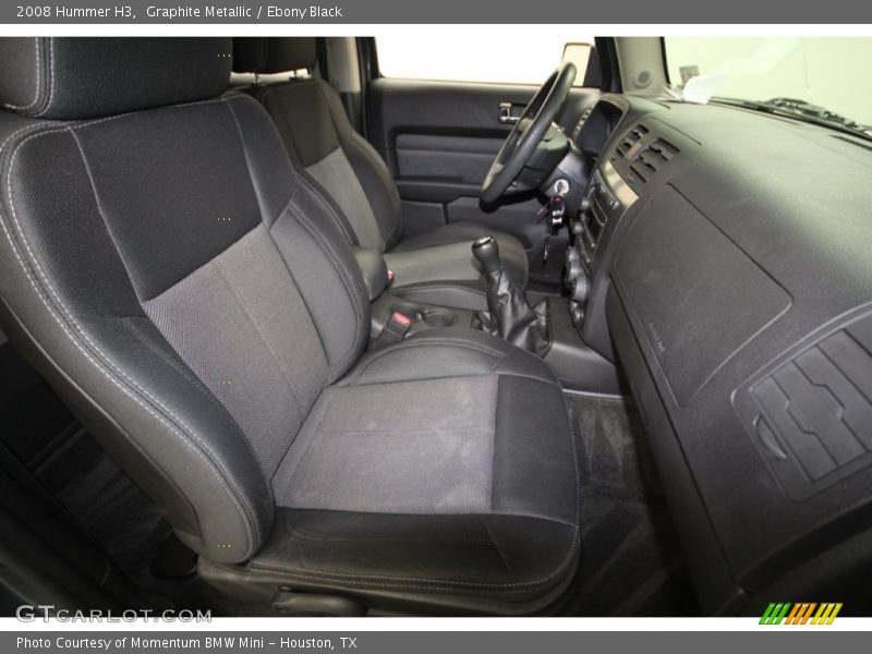 Graphite Metallic / Ebony Black 2008 Hummer H3