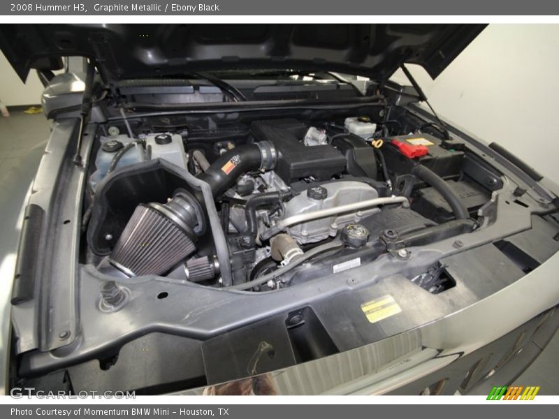 Graphite Metallic / Ebony Black 2008 Hummer H3
