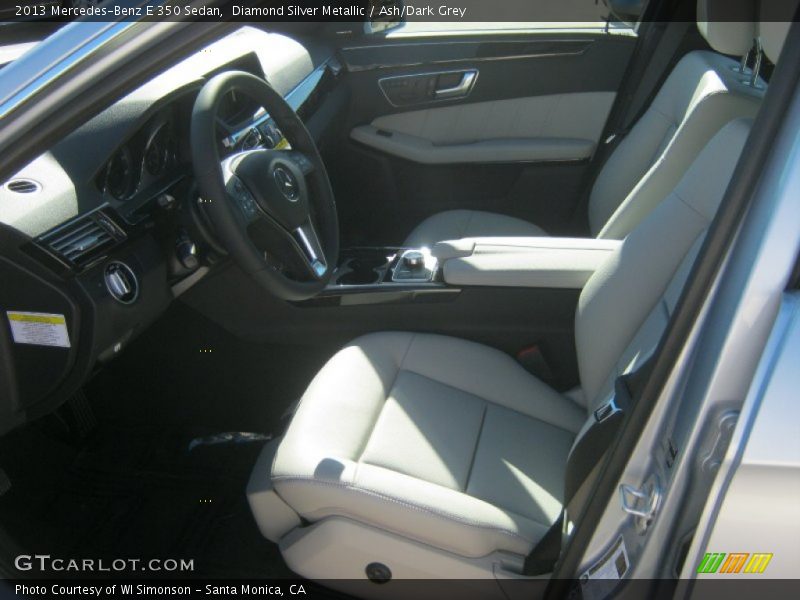 Diamond Silver Metallic / Ash/Dark Grey 2013 Mercedes-Benz E 350 Sedan