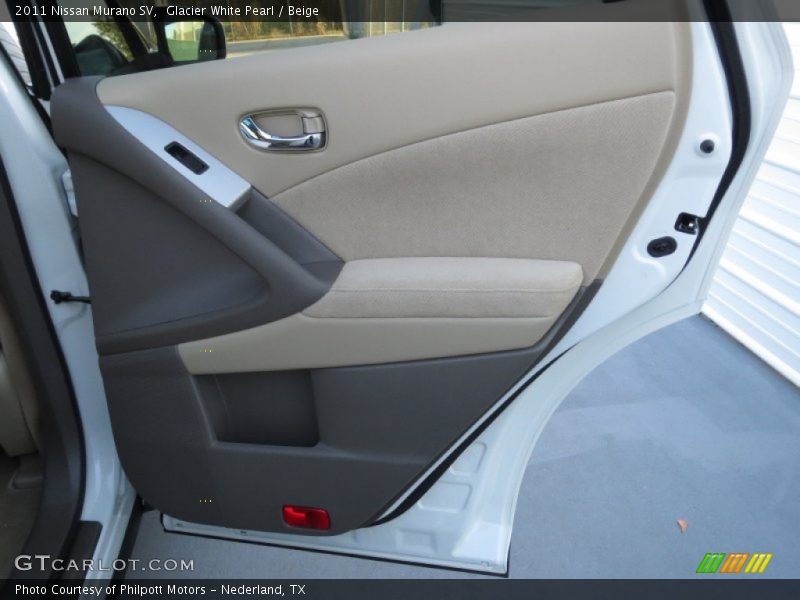 Glacier White Pearl / Beige 2011 Nissan Murano SV