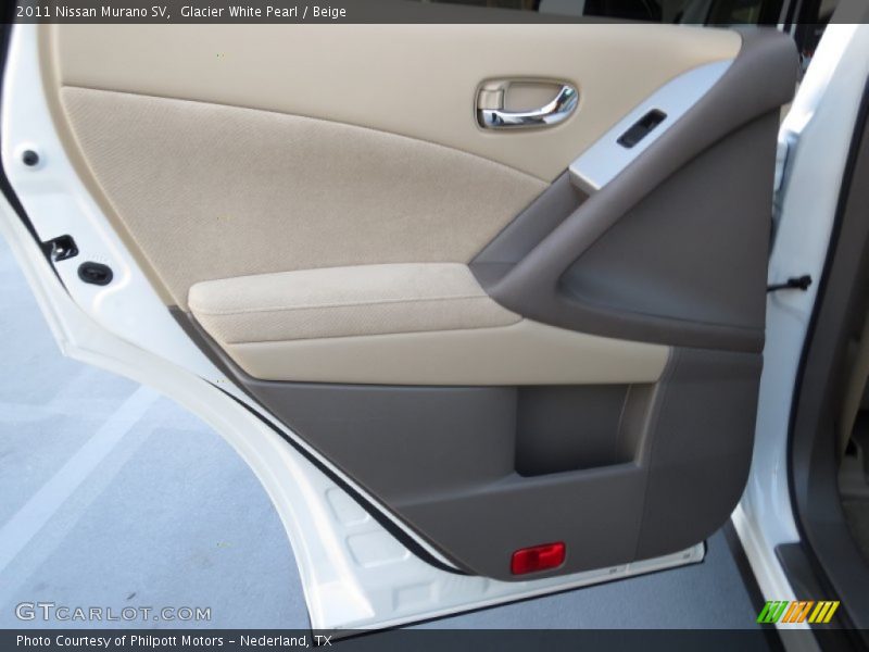 Glacier White Pearl / Beige 2011 Nissan Murano SV