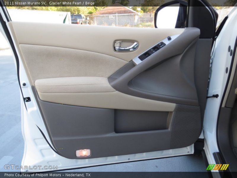 Glacier White Pearl / Beige 2011 Nissan Murano SV