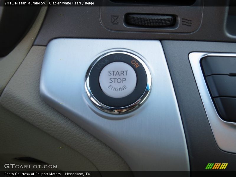 Glacier White Pearl / Beige 2011 Nissan Murano SV