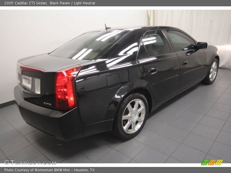 Black Raven / Light Neutral 2005 Cadillac CTS Sedan