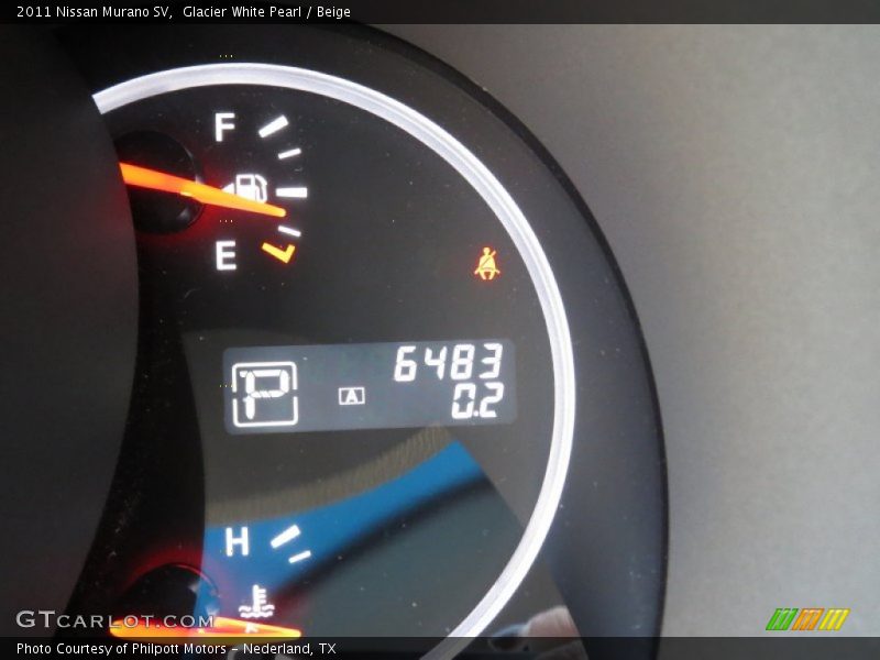 Glacier White Pearl / Beige 2011 Nissan Murano SV